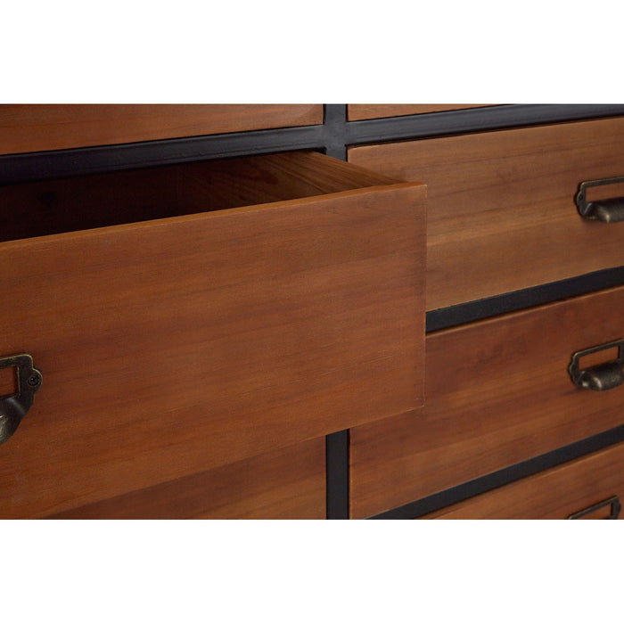 New Foundry 12 Drawer Merchant Cabinet - The Furniture Mega Store 