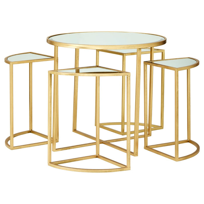 Farran Set Of 5 Tables - The Furniture Mega Store 
