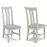 Sunbury Oak & Grey Painted 1.6 Extending Dining Table & 4 Chairs - The Furniture Mega Store 