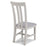Sunbury Oak And Grey Painted Upholstered Dining Chair - The Furniture Mega Store 