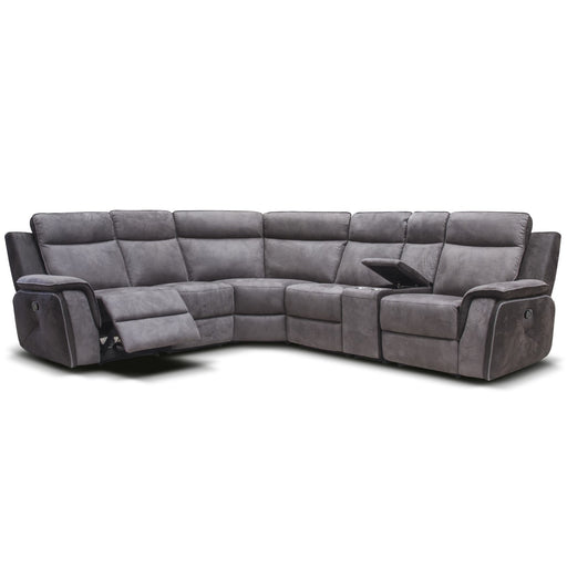 Clayton Fabric Modular Recliner Sofa Collection - The Furniture Mega Store 