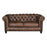 Historian Vintage Leather Buttoned Chesterfield Sofa Collection - The Furniture Mega Store 