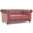 Eleanor Plush Velvet Chesterfield Sofa & Chair Collection - Choice Of Colours - The Furniture Mega Store 