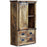 Germain Iron Works Mango Wood Chest Display Cabinet - The Furniture Mega Store 