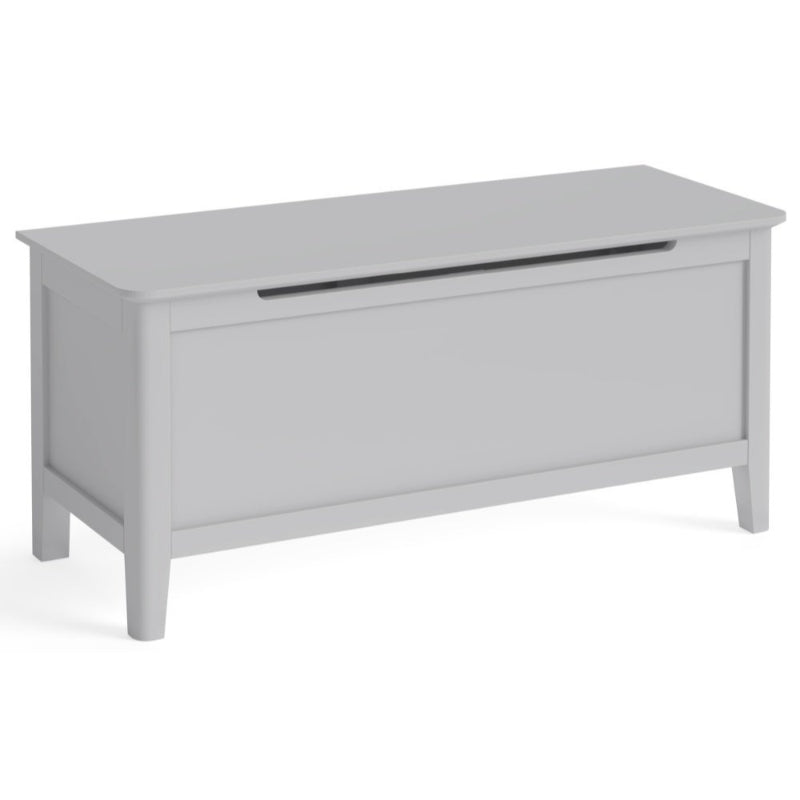Stowe Silver Grey Blanket Box | The Furniture Mega Store