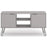 Augusta Grey 2 Door TV Unit with Hairpin Legs - The Furniture Mega Store 