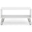 Augusta White Open Coffee Table with Hairpin Legs - The Furniture Mega Store 