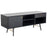 Vida Living Barcelona Black TV Unit - The Furniture Mega Store 