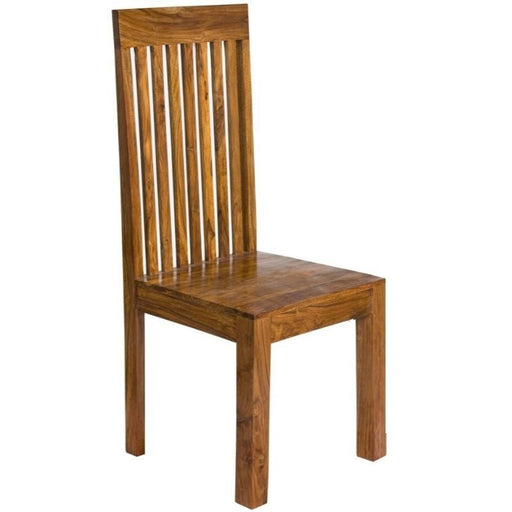 Cuban Petite Sheesham Dining Chair (Sold in Pairs) - The Furniture Mega Store 