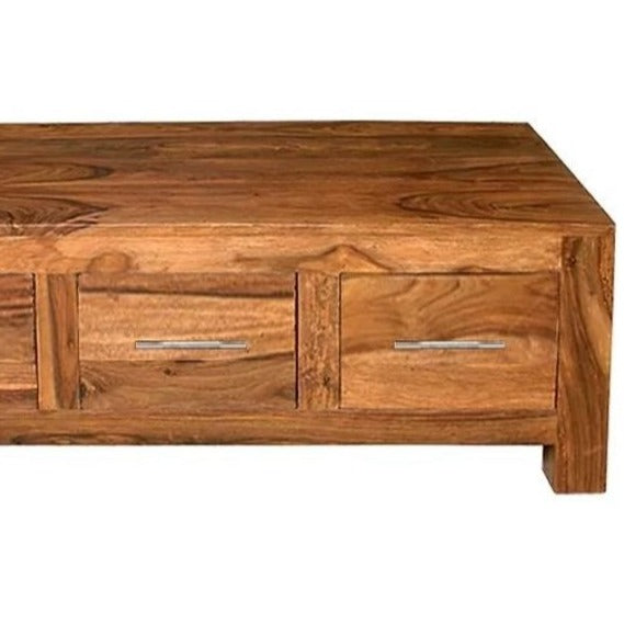 Cuban Petite Sheesham Coffee Table - The Furniture Mega Store 