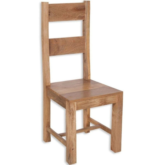 Bombay Mango Wood Dining Chair (Sold in Pairs) - The Furniture Mega Store 