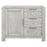 Flora Grey Washed Oak Sideboard, 98.5cm W with 1 Door 3 Drawers - The Furniture Mega Store 