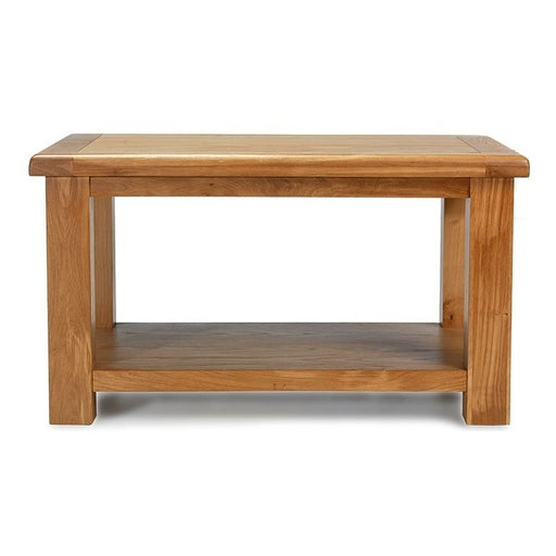 Earlswood Solid Oak Coffee Table - The Furniture Mega Store 