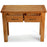 Earlswood Solid Oak 2 Drawer Console Table - The Furniture Mega Store 