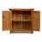 Earlswood Oak Petite Hall Cupboard - The Furniture Mega Store 