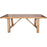 Bombay Mango Wood Medium Dining Table - The Furniture Mega Store 