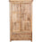 Bombay Mango Wood 2 Door 1 Drawer Wardrobe - The Furniture Mega Store 