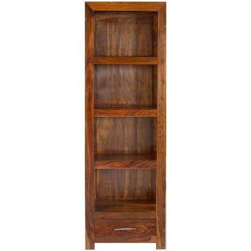 Cuban Petite Sheesham Bookcase - The Furniture Mega Store 