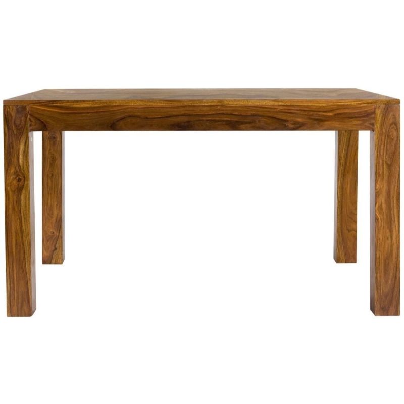 Cuban Petite Sheesham Large Dining Table - The Furniture Mega Store 