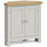 Cross Country Grey and Oak Corner Cupboard - 2 Door - The Furniture Mega Store 