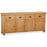 Addison Natural Oak Extra Large Sideboard with 4 Doors - The Furniture Mega Store 