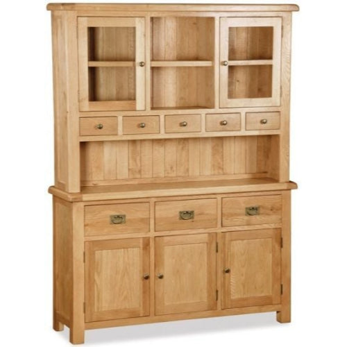 Addison Natural Oak Dresser - The Furniture Mega Store 