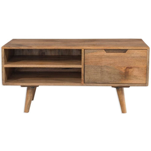 Janeiro Mango Wood TV Unit - The Furniture Mega Store 