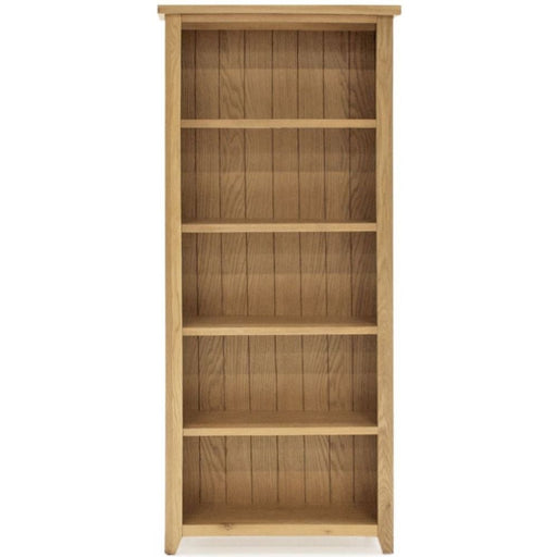 Vida Living Ramore Oak Tall Large Bookcase - The Furniture Mega Store 