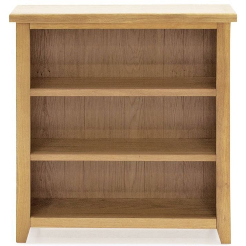 Vida Living Ramore Oak Low Bookcase - The Furniture Mega Store 