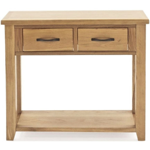 Vida Living Ramore Oak Console Table - The Furniture Mega Store 