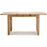 Vida Living Ramore Oak 120cm-165cm Extending Dining Table - The Furniture Mega Store 