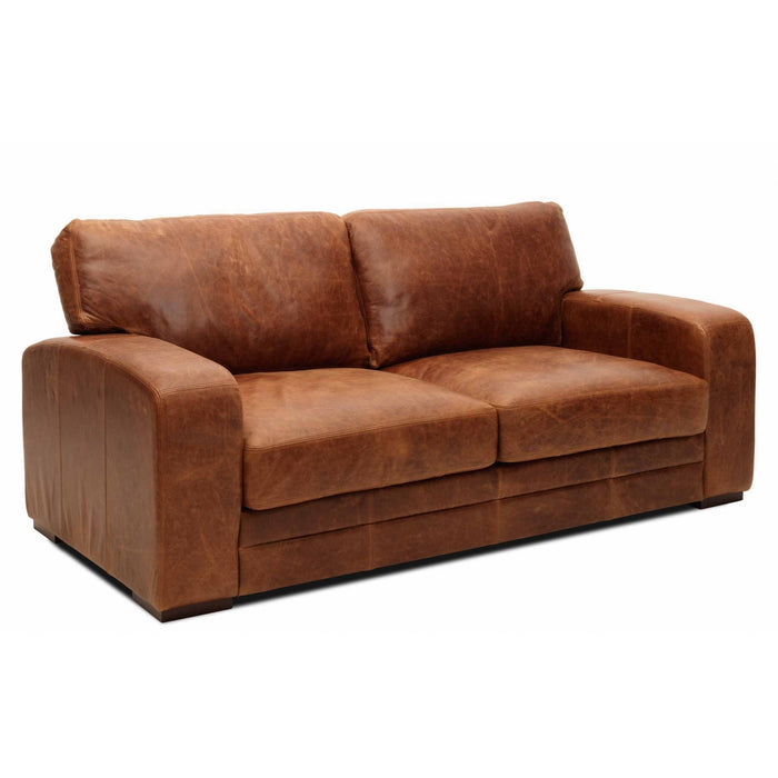 Urbanite Vintage Leather Sofa & Chair Collection - Choice Of Leathers & Feet - The Furniture Mega Store 