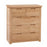 Romsey Solid Oak 2 Over 3 Drawer Chest - The Furniture Mega Store 