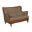 Elliot Sofa & Armchair Collection - Bespoke Harris Tweed & Vintage leather - The Furniture Mega Store 