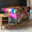 Harlequin Fabric Patchwork Chesterfield Sofa & Chair Collection - The Furniture Mega Store 