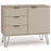 Augusta Driftwood Small Sideboard with Hairpin Legs - The Furniture Mega Store 