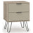 Augusta Driftwood Bedside Cabinet with Hairpin Legs - The Furniture Mega Store 