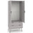 Augusta Grey 2 Door Combi Wardrobe with Hairpin Legs - The Furniture Mega Store 