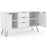 Augusta White Medium Sideboard with Hairpin Legs - The Furniture Mega Store 