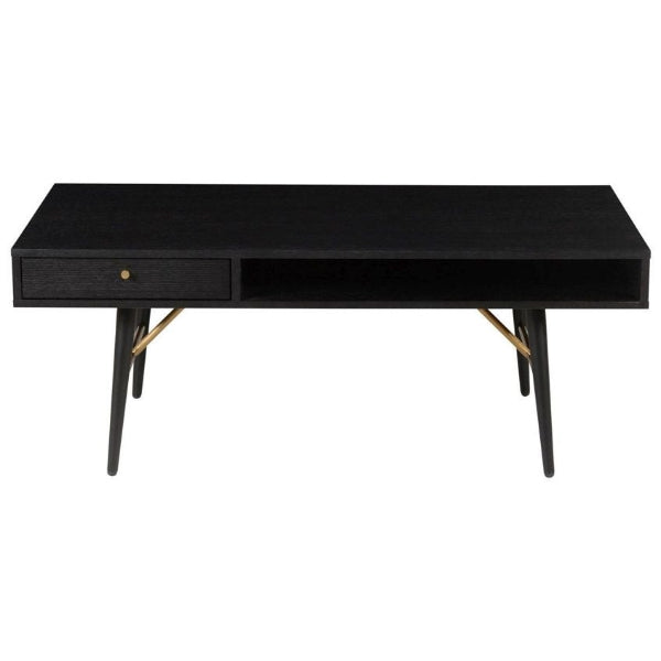 Vida Living Barcelona Black Coffee Table - The Furniture Mega Store 