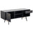 Vida Living Barcelona Black TV Unit - The Furniture Mega Store 