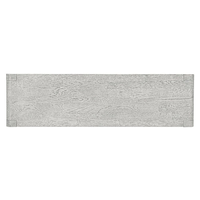 Flora Grey Washed Oak Sideboard, 140cm W with 2 Doors and 3 Drawers - The Furniture Mega Store 