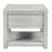 Flora Grey Washed Oak Coffee Table, Storage with 2 Drawers - The Furniture Mega Store 