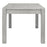 Flora Grey Washed Oak Dining Table, 160cm-210cm Rectangular Extending Top, Seats 4 to 6 Diners - The Furniture Mega Store 