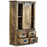 Germain Iron Works Mango Wood Chest Display Cabinet - The Furniture Mega Store 