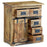 Germain Iron Works Mango Wood Hall Cabinet - The Furniture Mega Store 