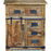 Germain Iron Works Mango Wood Hall Cabinet - The Furniture Mega Store 