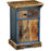 Metro Mango Wood 1 Door Side Table - The Furniture Mega Store 