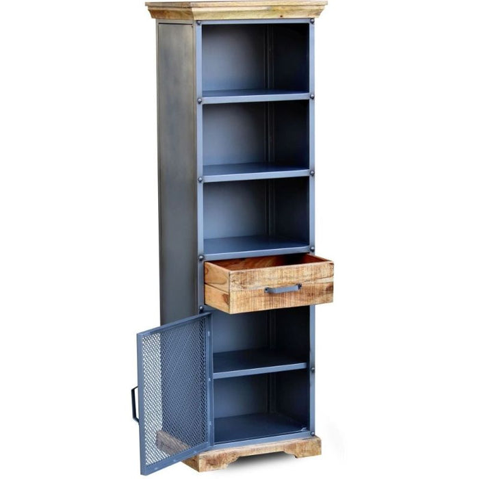 Metro Mango Wood Bookcase - The Furniture Mega Store 