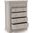 Vida Living Mabel Taupe Painted 8 Drawer Tall Chest - The Furniture Mega Store 